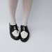 black and white ELAINE oxford shoes 7