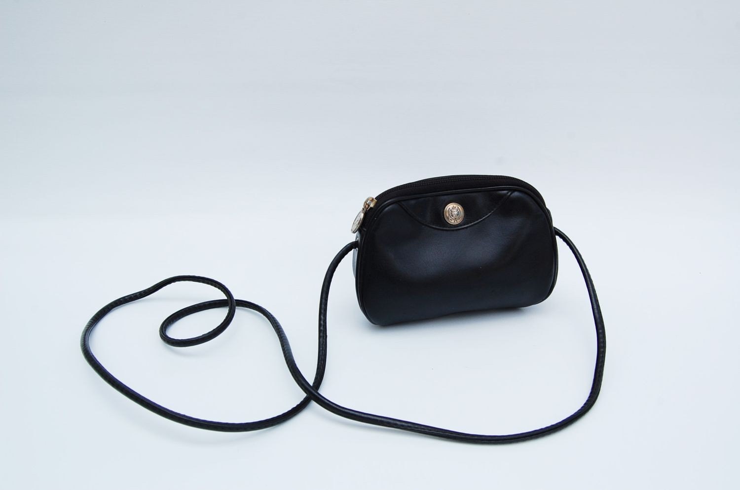 Black Leather Small Long Strap Purse   Il Fullxfull.238469964 