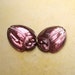 Vintage Glass Scarab Cabochons