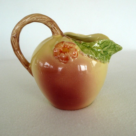 Vintage Apple Shaped Pitcher by SweetRiceVintage on Etsy