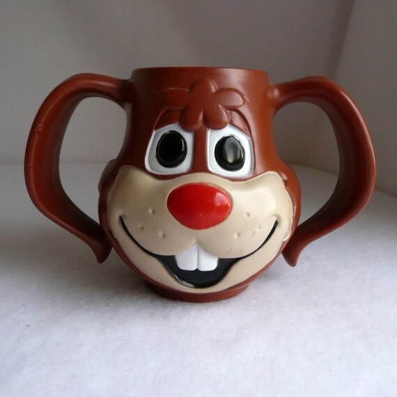 Vintage Nestle Quick Bunny Rabbit Mug by SweetRiceVintage on Etsy