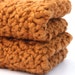 Crochet Dishcloths Crochet Washcloth Organic Cotton Washcloth Orange Spice Discontinued - Limited Quantity Remaining