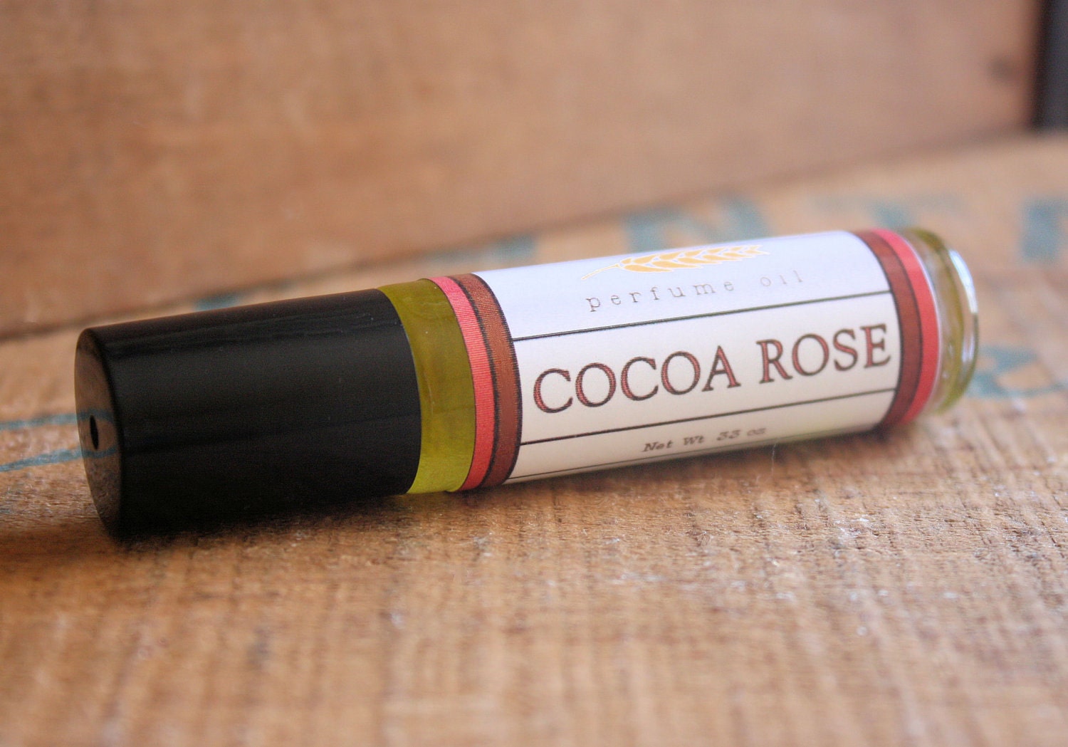 Cocoa Rose Perfume Oil Coconut Hemp Roll On