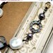 Jewelry Sale Freshwater Coin Pearl Necklace, Violet Quartz Coin Necklace, Vintage Inspired, Long, Layering, Swarovski Rhinestone Jewelry, N