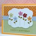 Handstamped Blooming Birthday Card