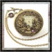 Big Sparrow And Lace Locket ... Steampunk