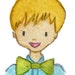 Personalised Artwork for Birthday Invitation Boys - Mustaches and Bow Ties