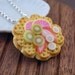 Waffle With Fruits Necklace