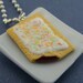 Strawberry Pop Tart Necklace