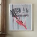 Incandescent - ooak original silkscreen collage painting on archival paper