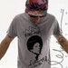Michael Jackson tribute shirt - grey vintage wash - unisex L - last one