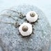 Sea Urchin Earrings - Special White Earrings