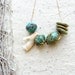 Earthbound - Coral, Ceramic, Enamel - Necklace