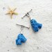 RESERVED for A.B. Sea Treasures Collection - Dark Blue Coral Cufflinks