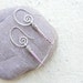 Sea Urchin Collection - Stripey Sea Urchin Spine Earrings