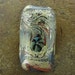 Lampwork Focal Bead -Silvered Waterfalls- Handmade by Jason Powers with Fine Silver
