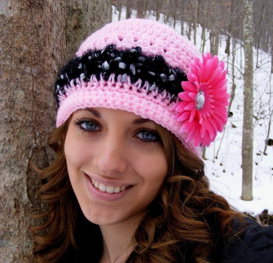 Crochet Hat Pattern Easy Slouch Hat Woman Crochet Hat