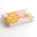 Pocket diary with vintage vinyl wallpaper cover