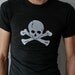 Pirate Skull Short Sleeve Tshirt- Mens or Womens T Shirt