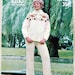 Vintage 60s Haida Cowichan Cardigan Sweater Knitting Pattern