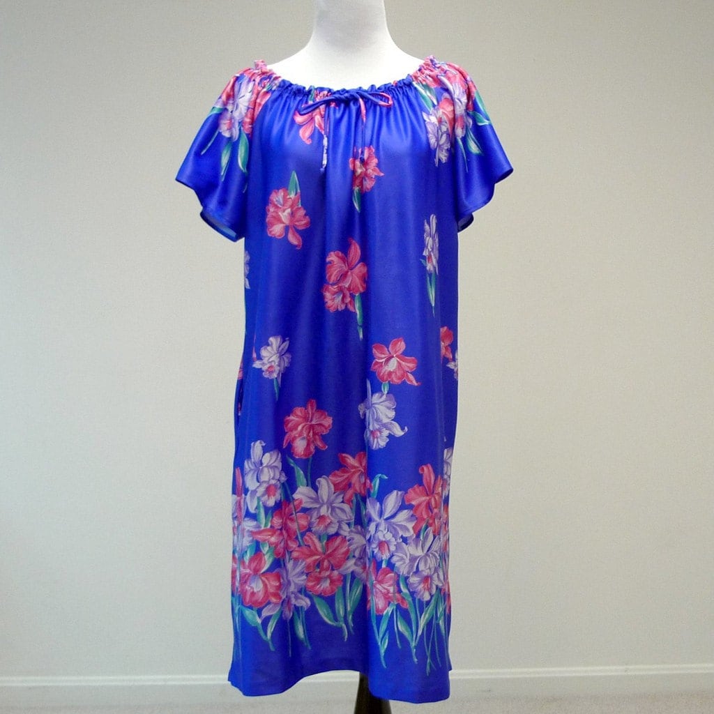 Vintage Hawaiian Moomoo Dress M