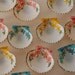 hand painted seashells vintage