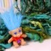 Reserved - Handspun Art Yarn- Troll Garden- Signature SmoothSpun Artisan Yarn