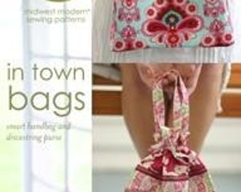 20% Off SALE! Amy Butler PATTERN - In Town Bags