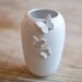 Reserved for Cathy Glazbrook Butterfly Vase and black birds-