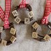 Scrabble Tile Grape Vine Wreath Tree Ornaments - Hope