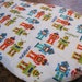 Robots Burp Cloth