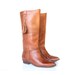 size 9 vintage brown leather campbus boots 40