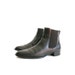 size 8.5 vintage black Italian leather modern chelsea ankle boots 39