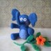 Maggie - Felted Elephant