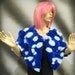 SALE Blue Monster Caplet