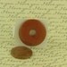 Red Jasper Donut for wirewrapping or meditation