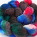 SALE: Superwash BFL Roving - Outside it's Chilly, The Dark Version