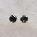 5mm Green Mozambique Tourmaline in 10k Gold Stud Earrings