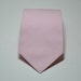 Necktie Solid Pink Cotton Me and Matilda Everyday Mens Necktie or Boys Necktie LOTS of COLORS AVAILABLE