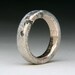 RESERVE for Stacey Paxton SET of Floating Raw Diamonds Cuttle Fish Cast Ring