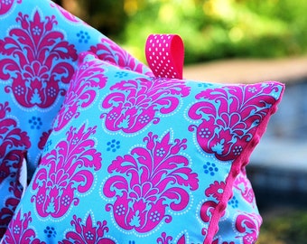 Shopping Cart Cover - Infant Shopping Cart Cover - By Tinder Designs Boutique - Solaria Damask