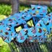 Shopping Cart Cover - Boutique Cart Cover - Grocery Cart Cover - Turquoise Cupake