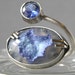 Misty Mountains Ring Made With Druzy Agate