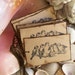 Tag-Birds on a Branch-Shabby-Sepia