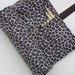 summer sale day 6 - double pointed knitting needle organizer - case - animal print - holds 14 sizes - sizes 1-15