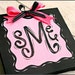 Custom Monogram or Name Canvas