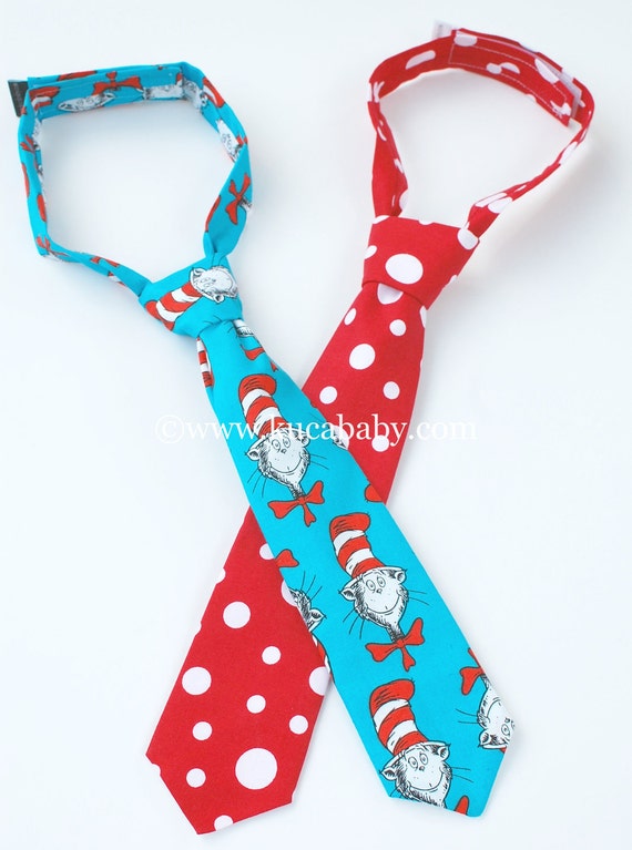 Dr. Seuss Cat In The Hat Toddler Neck Tie