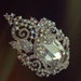 Michaela one of a kind find, crystal brooch