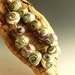 Multicolor Swirls 14 Lampwork Beads by Catalina Glass