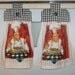 Hanging Cloth Top Kitchen Hand Towels, Pasta Chef, SET OF 2